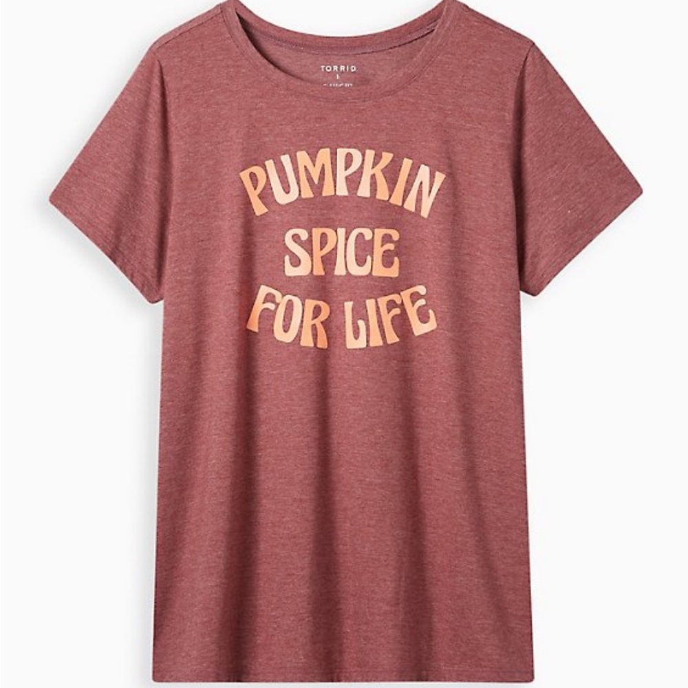 torrid Pumpkin Spice for Life top plus size 2x women